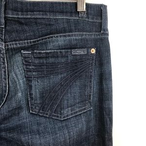 7FAM Dojo Wide Leg Jeans Size 29